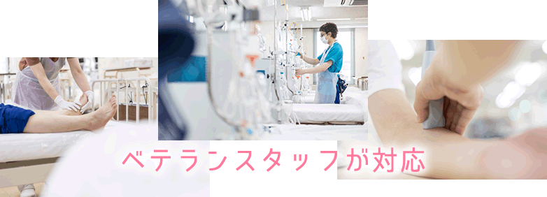 ベテランスタッフ